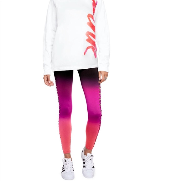 VS PINK COOL AND COMFY CUTOUT TIGHTS - NWT - Small - Picture 3 of 7